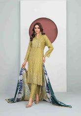 Tawakkal Unstitched Amari Banarsi Viscose Collection D-9864